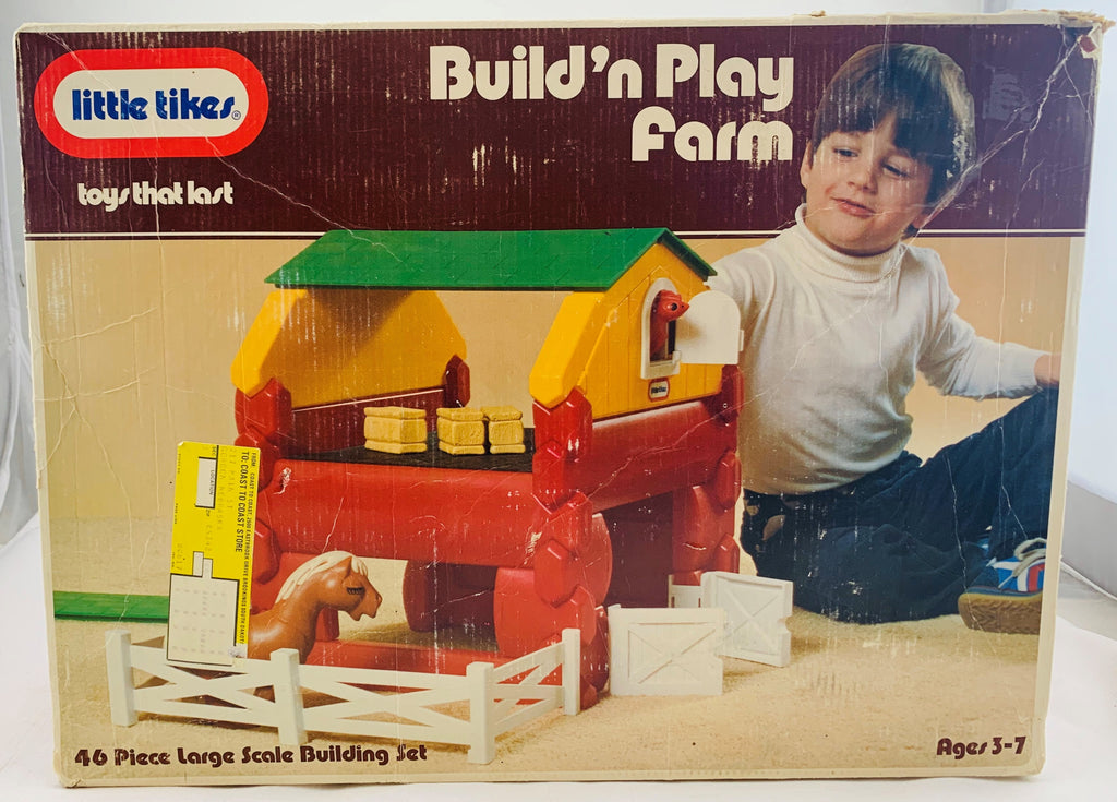 Build N Play Farm - 1980 - Little Tikes -  Great Condition