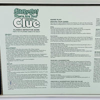 Scooby Doo Clue Game - 1999 - USA-Opoly - Great Condition