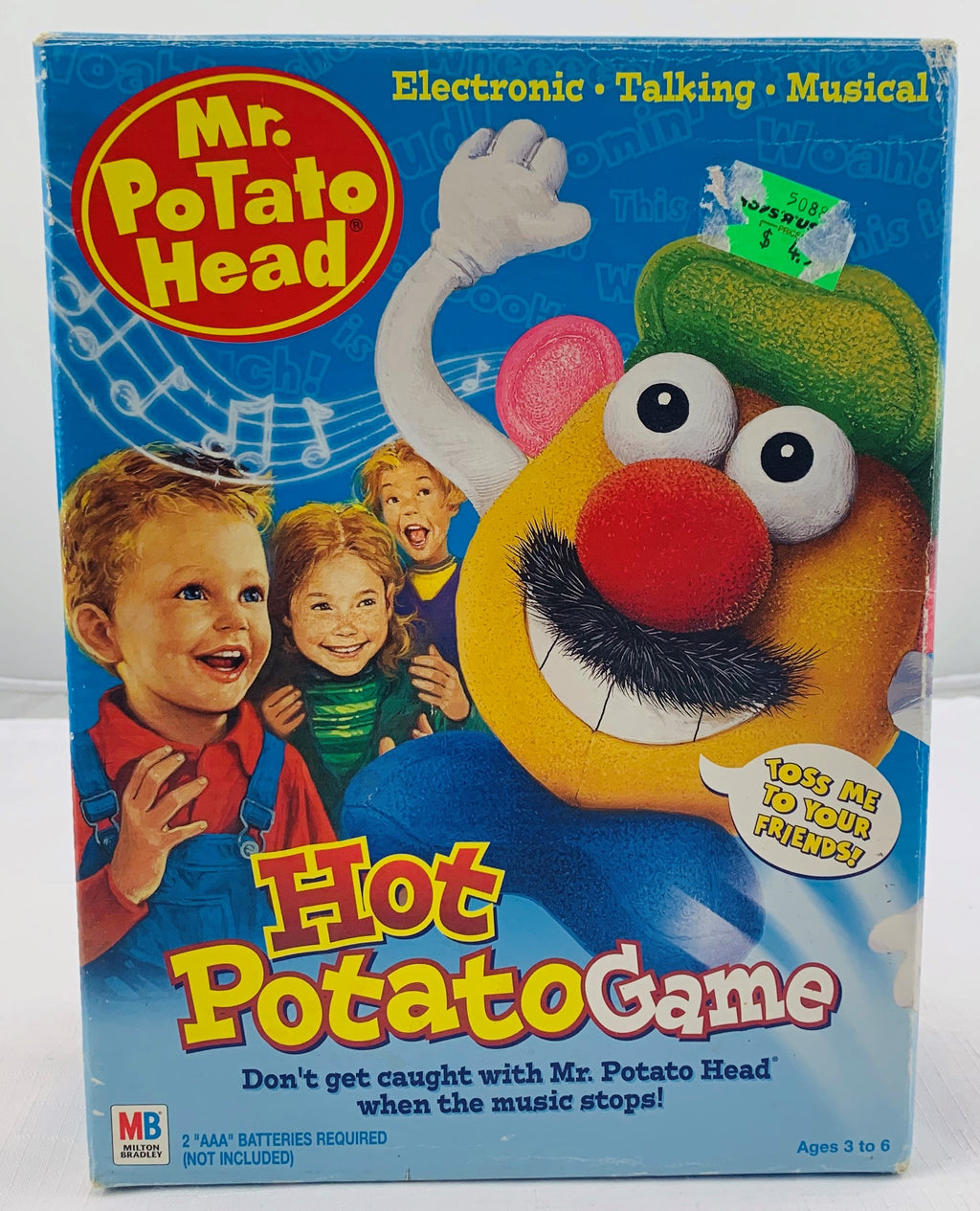 Mr. Potato Head Hot Potato Game - 2002 - New Old Stock