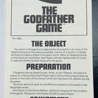 The Godfather Game - 1971 - Great Condition