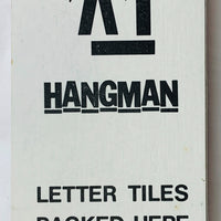 Hangman Game - 1976 - Milton Bradley - Great Condition