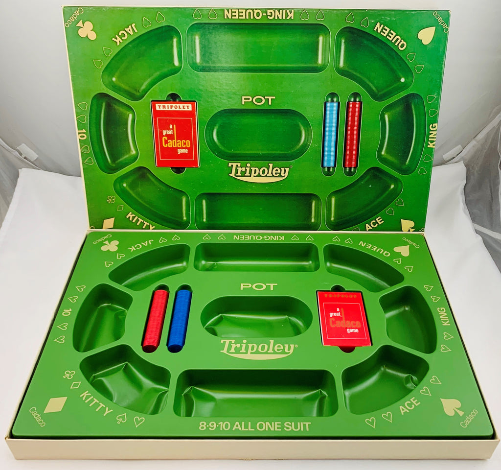 Tripoley Game - 1968 - Cadaco - Great Condition