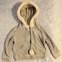 Janie and Jack 2T Gray Soft Jacket Coat Super Soft Cotton