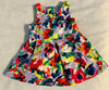 Janie and Jack 3-6 Months Purple Floral Flower Dress