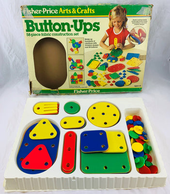 Fisher Price Button Ups - 1980 - Great Condition