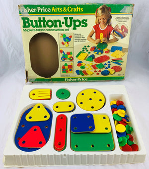 Fisher Price Button Ups - 1980 - Great Condition