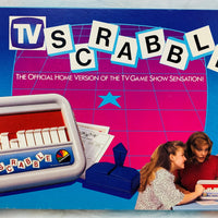 TV Scrabble Game - 1987 - Selchow & Righter - Great Condition