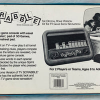 TV Scrabble Game - 1987 - Selchow & Righter - Great Condition
