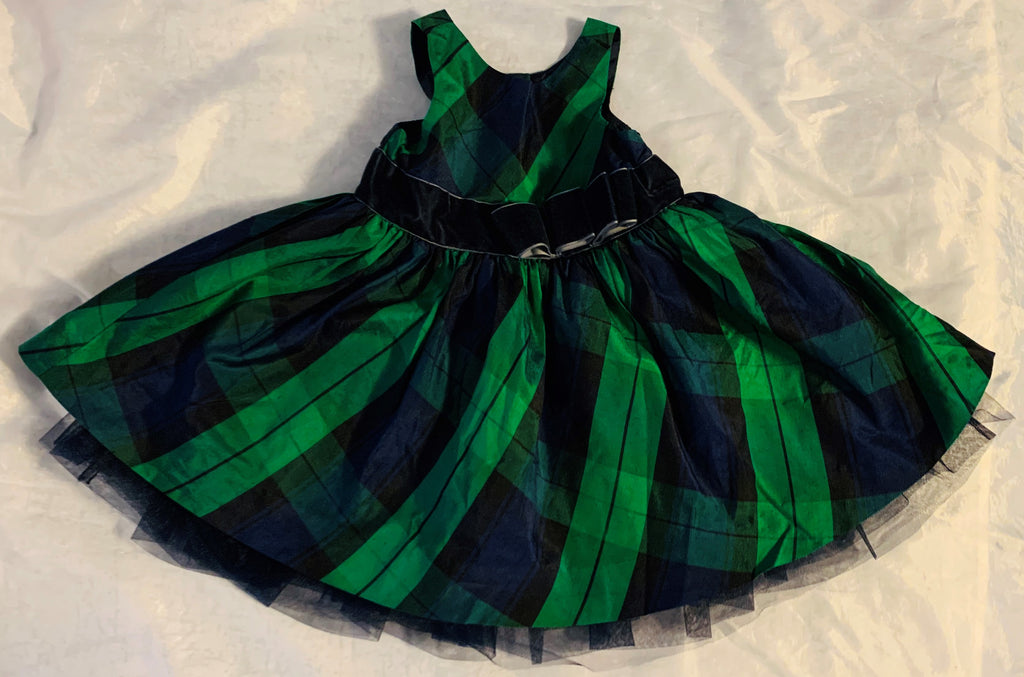Janie and Jack 3-6 Months Green Dress Janie and Jack 3-6 Months Green Dress