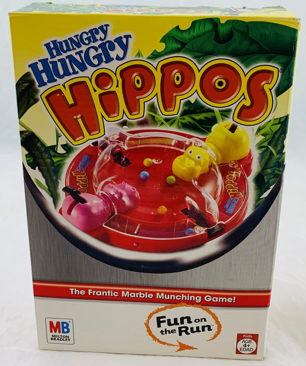 Hungry Hungry Hippos Travel Game - 2005 - Milton Bradley - Great Condition