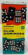 Double Nine Club Dominoes 55 Pc. - Halsam - Great Condition