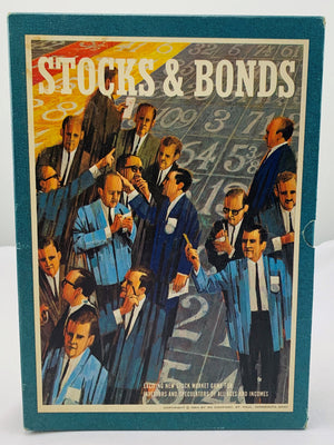 Stocks & Bonds Game - 1964 - 3M - New Old Stock
