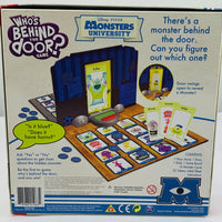 Who's Behind The Door Game? Monsters University - 2013 - Spin Master - Great Condition