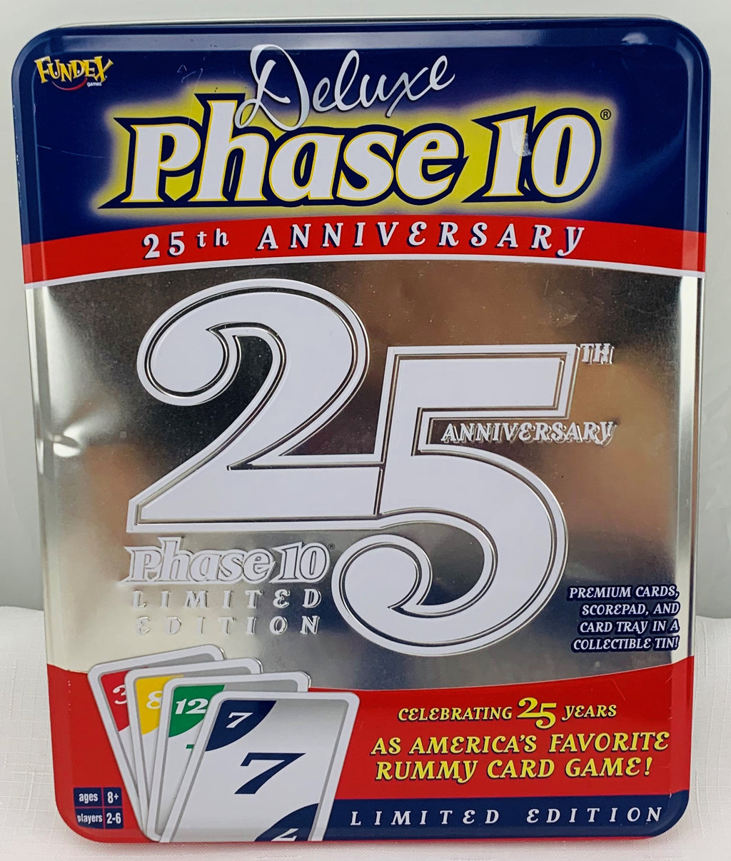 Phase 10 Deluxe Game - 2005 - Fundex - Great Condition