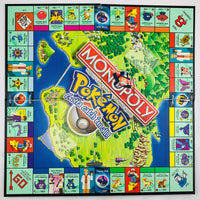 Pokemon Monopoly Game - 1999 - Parker Brothers - Great Condition