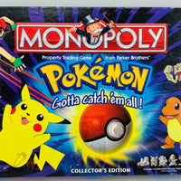 Pokemon Monopoly Game - 1999 - Parker Brothers - Great Condition