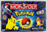 Pokemon Monopoly Game - 1999 - Parker Brothers - Great Condition