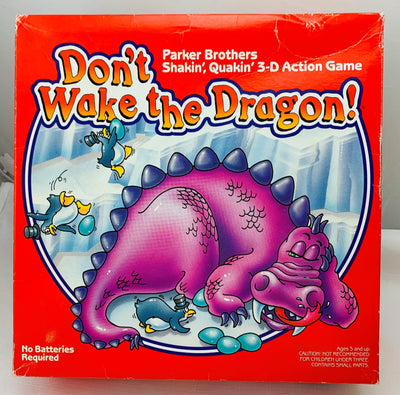 Don't Wake the Dragon! Game - 1986 - Parker Brothers - Great Condition