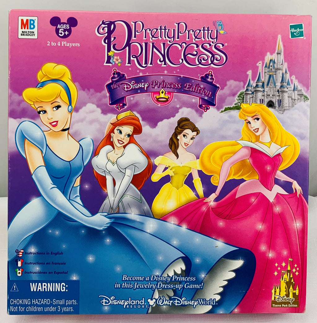 Pretty Pretty Princess Disney Princess Edition - 2002 - Milton Bradley - Great Condition