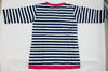 Pottery Barn 18-24 Months Blue and White Striped Top Long Sleeve Shirt