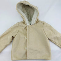 Pottery Barn 12-18 Months Tan Jacket Coat Soft Nice