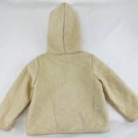 Pottery Barn 12-18 Months Tan Jacket Coat Soft Nice