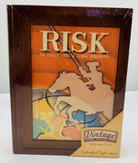 Risk Wood Bookshelf Game - 2005 - Hasbro - New