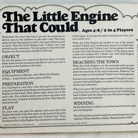 Little Engine That Could Game - 1977 - Parker Brothers - Great Condition