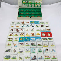 Memory Animal Families Game - 1980 - Milton Bradley - Great Condition