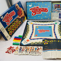 Wrestling Superstars Game - 1985 - Milton Bradley - Great Condition