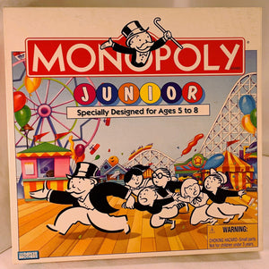 Monopoly Junior Game - 1994 - Parker Brothers - Great Condition