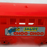 Smurfs Choo Choo Train - 1981 - Working - Good Condition