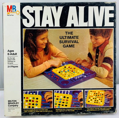 Stay Alive Game - 1978 - Milton Bradley - Great Condition