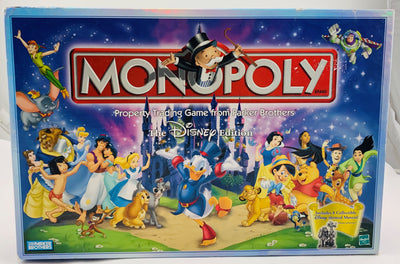 Disney Monopoly Game - 2001 - Parker Brothers - New Old Stock