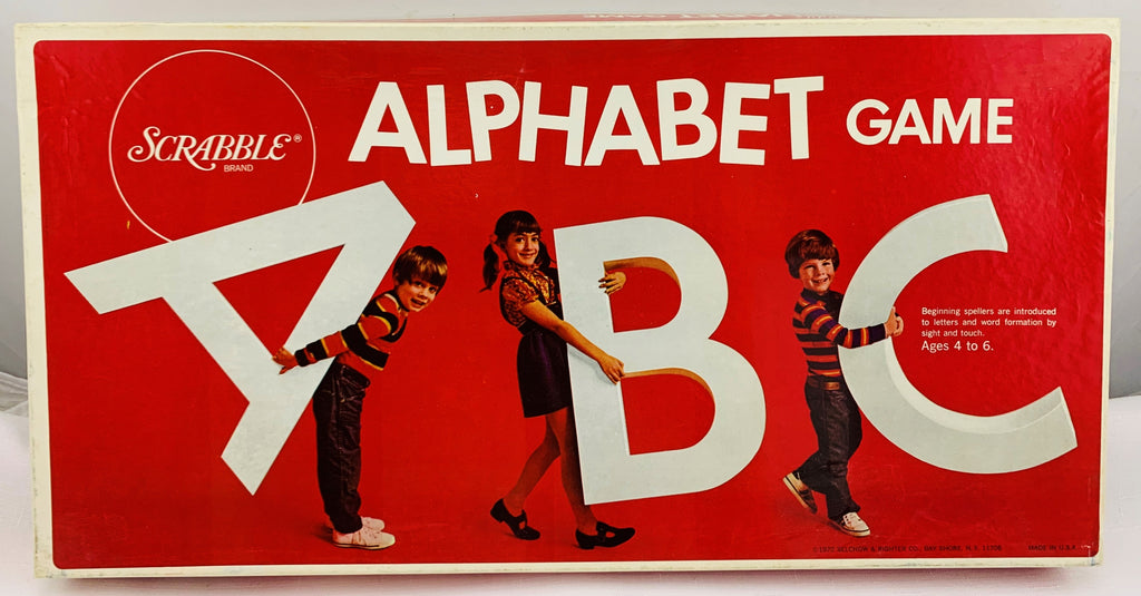 Alphabet Game - 1971 - Selchow & Righter - Great Condition