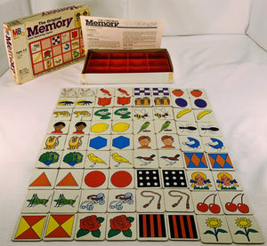 Memory Game - 1980 - Milton Bradley - Very Good Condition