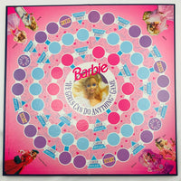 Barbie: We Girls Can Do Anything Game - 1991 - Golden - Great Condition
