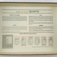 Quinto Game - 1964 - 3M - Never Played New