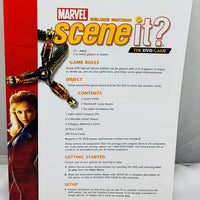 Marvel Scene It Deluxe Game - 2006 - Mattel - Great Condition