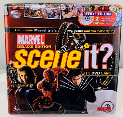 Marvel Scene It Deluxe Game - 2006 - Mattel - Great Condition