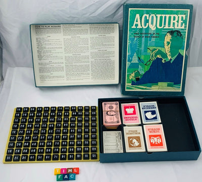 Acquire Game - 1971 - 3M - Great Condition