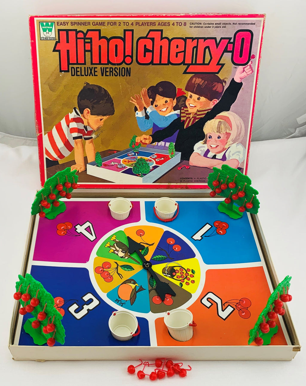 Hi Ho Cherry O Deluxe Game - 1960 - Whitman - Great Condition