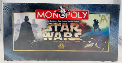 Monopoly Game Star Wars Classic Trilogy Edition - 1997 - Parker Brothers - New