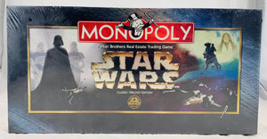 Monopoly Game Star Wars Classic Trilogy Edition - 1997 - Parker Brothers - New