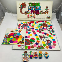 Three Little Pigs Game - 1971 - Selchow & Righter - Great Condition