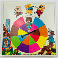 Three Little Pigs Game - 1971 - Selchow & Righter - Great Condition
