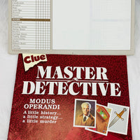 Clue Master Detective Game - 1988 - Parker Brothers - Great Condition