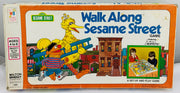 Walk Along Sesame Street Game - 1975 - Milton Bradley - Very Good Condition