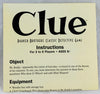 Clue Wood Bookshelf Game - 2005 - Parker Brothers - Great Condition