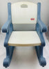 Little Tikes White and Blue Rocking Chair -  Great Condition